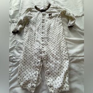 Gymboree Polka Dot Bear Cotton Onesie